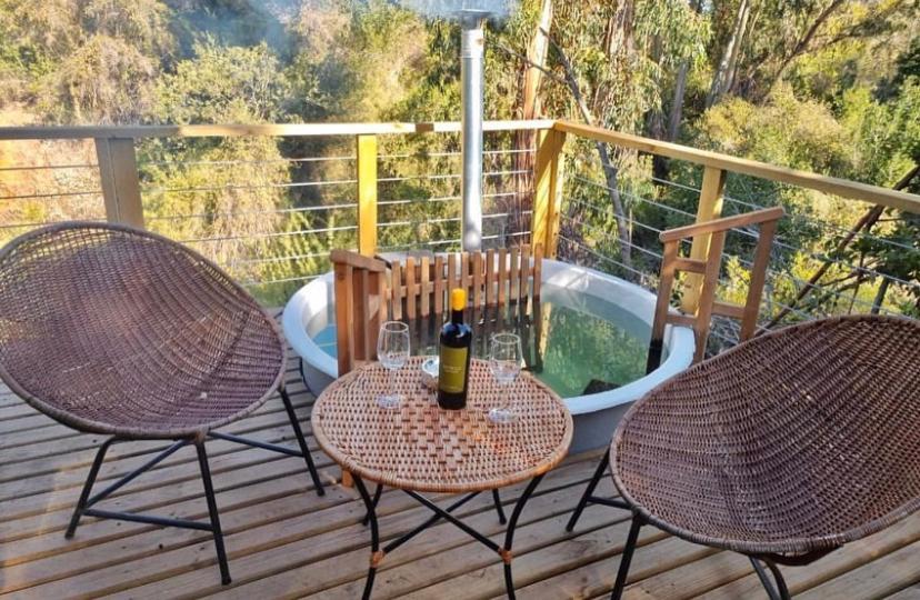 Cabana Con Tinaja En Vina Narbona Wines Panzió Quillota Kültér fotó